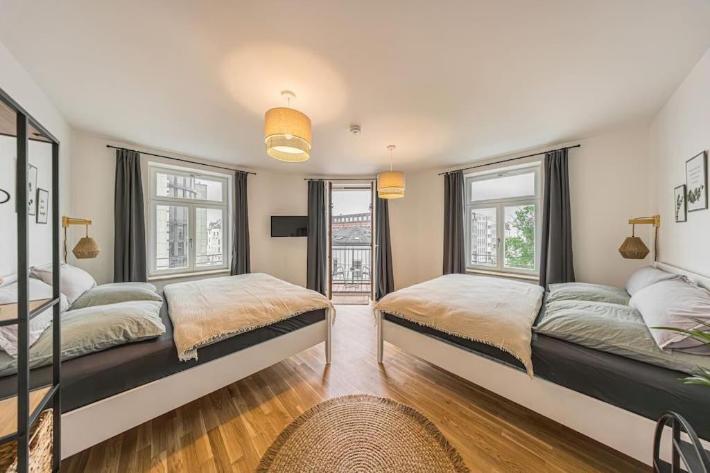 Stylisches Zentrales City-apartment Mit 2 Balkonen Leipzig